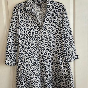 NIC+ZOE Tunic Shirt Abstact Pattern M